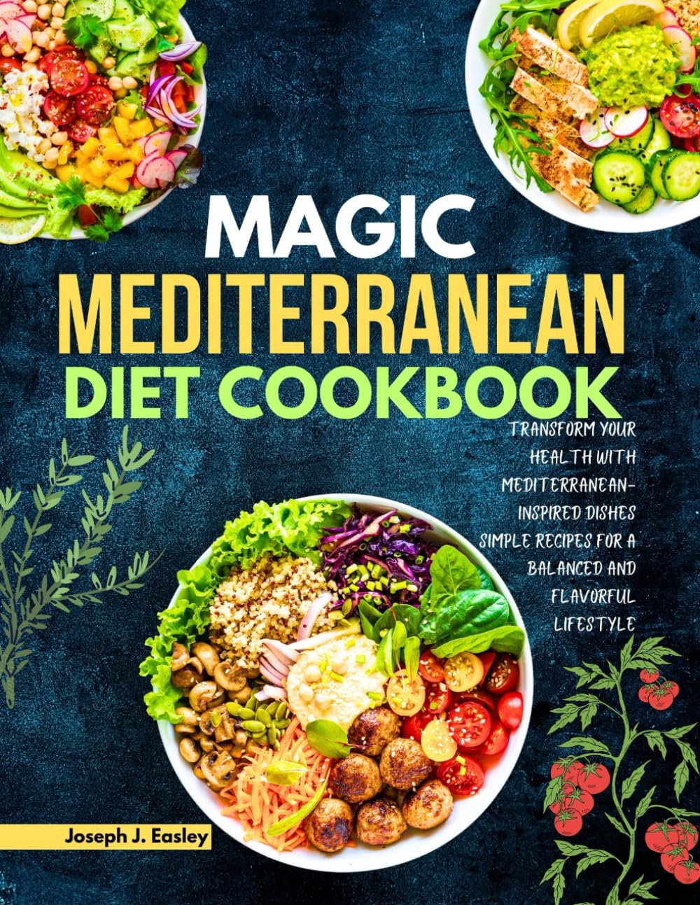 Foto 2 pulgar | Libro De Cocina Magic Mediterranean Diet Simple Recipes Genérica - Venta Internacional.