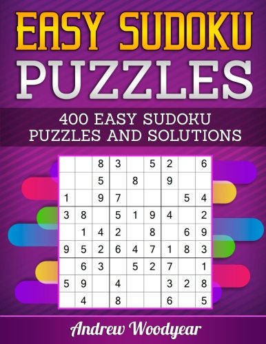 Foto 2 pulgar | Libro De Rompecabezas De Sudoku Genérica 400 Rompecabezas Fáciles De Sudoku Con Soluciones - Venta Internacional.