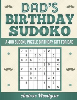 Foto 1 | Libro De 400 Rompecabezas De Sudoku Para El Cumpleaños De Papá, Regalo Para Papá - Venta Internacional.