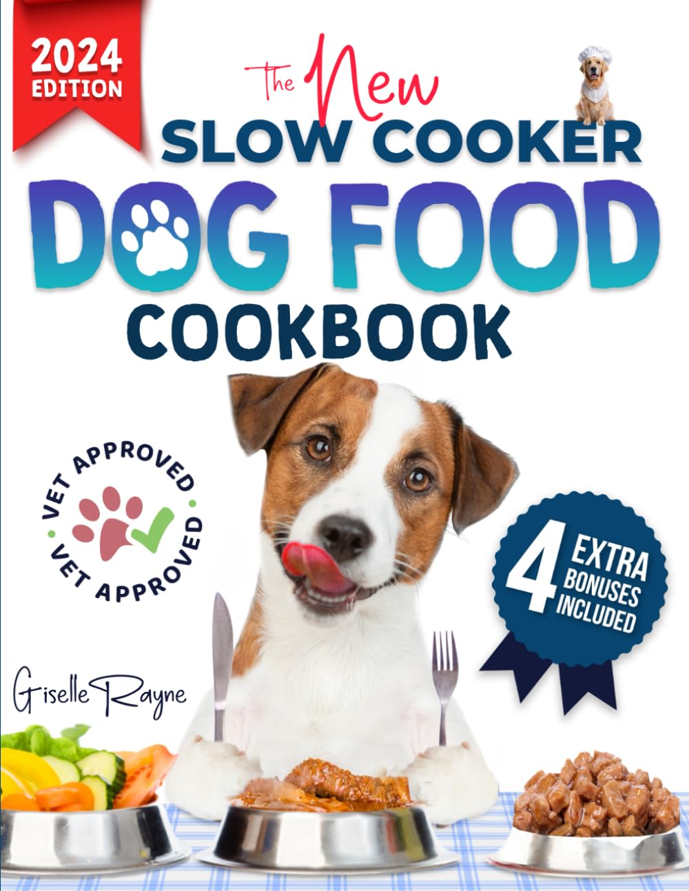 Foto 2 pulgar | Libro De Cocina: Comida Para Perros En Olla De Cocción Lenta, Recetas Caseras Aprobadas Por Veterina - Venta Interna