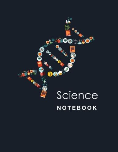 Foto 2 pulgar | Science Notebook Genérica Páginas En Blanco Y Rayadas (adn) - Venta Internacional.