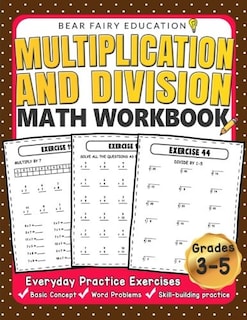 Foto 1 | Cuaderno De Matemáticas Multiplicación Y División Genéricas Del Tercer Al Quinto Grado - Venta Internacional.