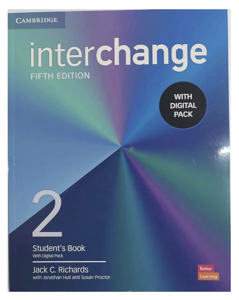 Foto 2 pulgar | Libro Genérica Interchange Para Estudiantes De Nivel 2 Con Paquete Digital - Venta Internacional.