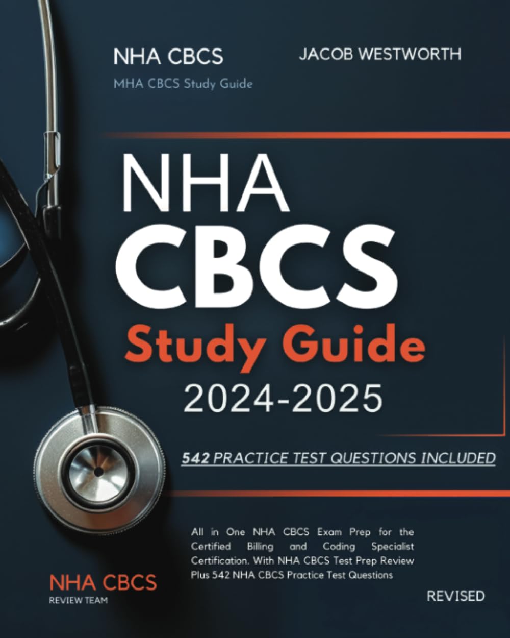 Foto 2 pulgar | Guía De Estudio Genérica Nha Cbcs 2024-2025 Con 542 Pruebas De Práctica - Venta Internacional.