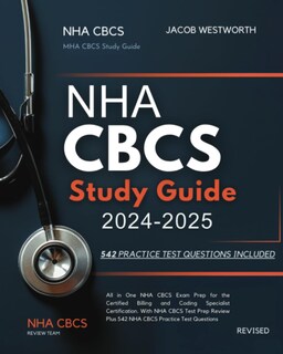 Foto 1 | Guía De Estudio Genérica Nha Cbcs 2024-2025 Con 542 Pruebas De Práctica - Venta Internacional.