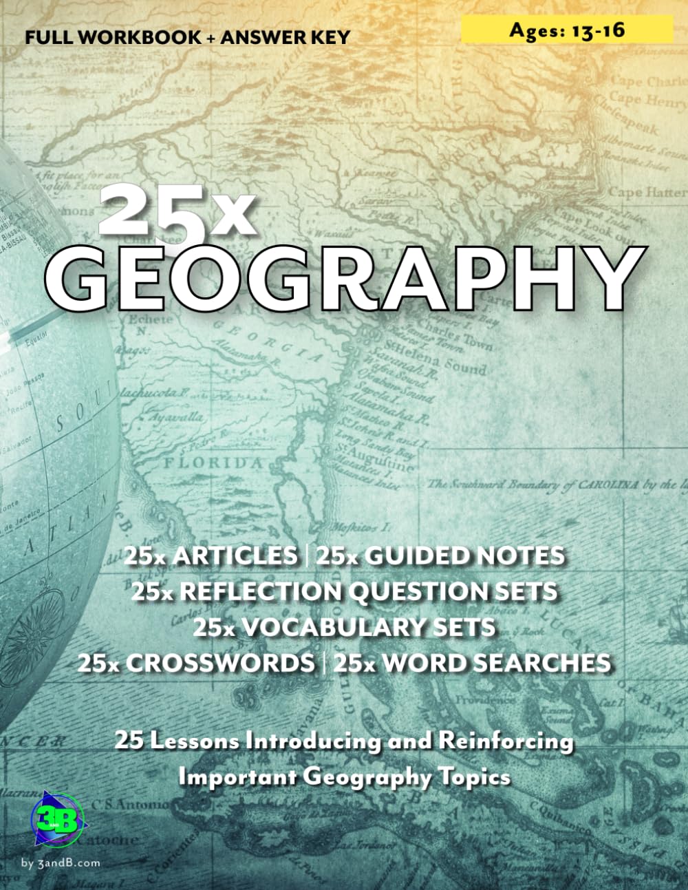 Foto 2 pulgar | Libro Geografía: 25 Lecciones Que Introducen Temas De Refuerzo - Venta Internacional.