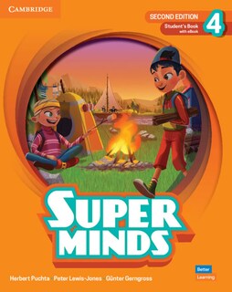 Foto 1 | Libro Super Minds Level 4 Para Estudiantes Con Libro Electrónico En Inglés Británico - Venta Internacional.