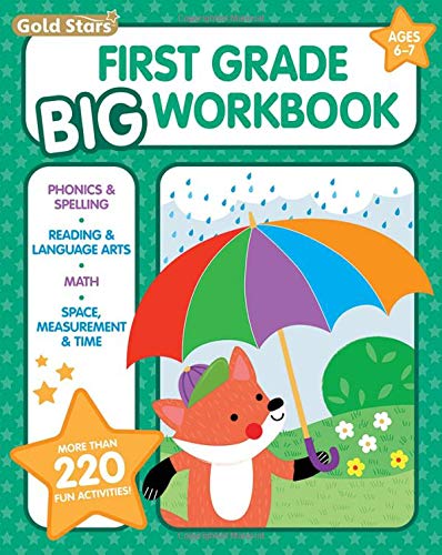 Foto 2 pulgar | Cuaderno De Ejercicios De La Serie Gold Stars Para Primer Grado, 6 A 7 Años Con Más De 220 Actos - Venta Internacional.