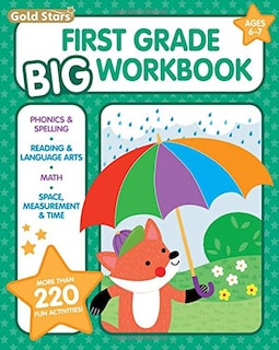Foto 1 | Cuaderno De Ejercicios De La Serie Gold Stars Para Primer Grado, 6 A 7 Años Con Más De 220 Actos - Venta Internacional.