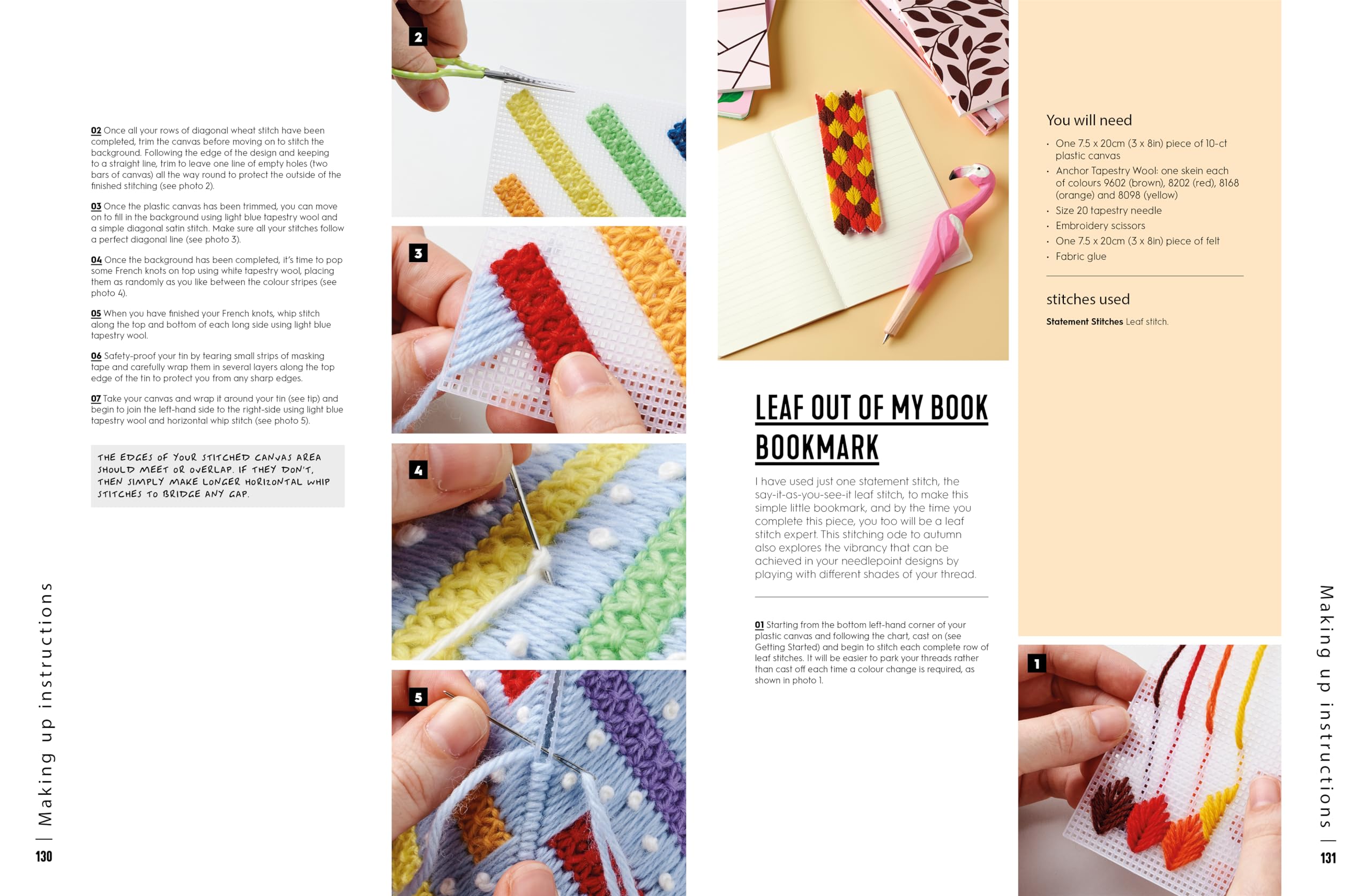 Foto 6 pulgar | Needlepoint: A Modern Stitch Directory: Más De 100 Puntadas Y Técnicas Creativas Para Bordar Tapices - Venta Intern