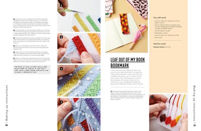 Foto 5 | Needlepoint: A Modern Stitch Directory: Más De 100 Puntadas Y Técnicas Creativas Para Bordar Tapices - Venta Intern