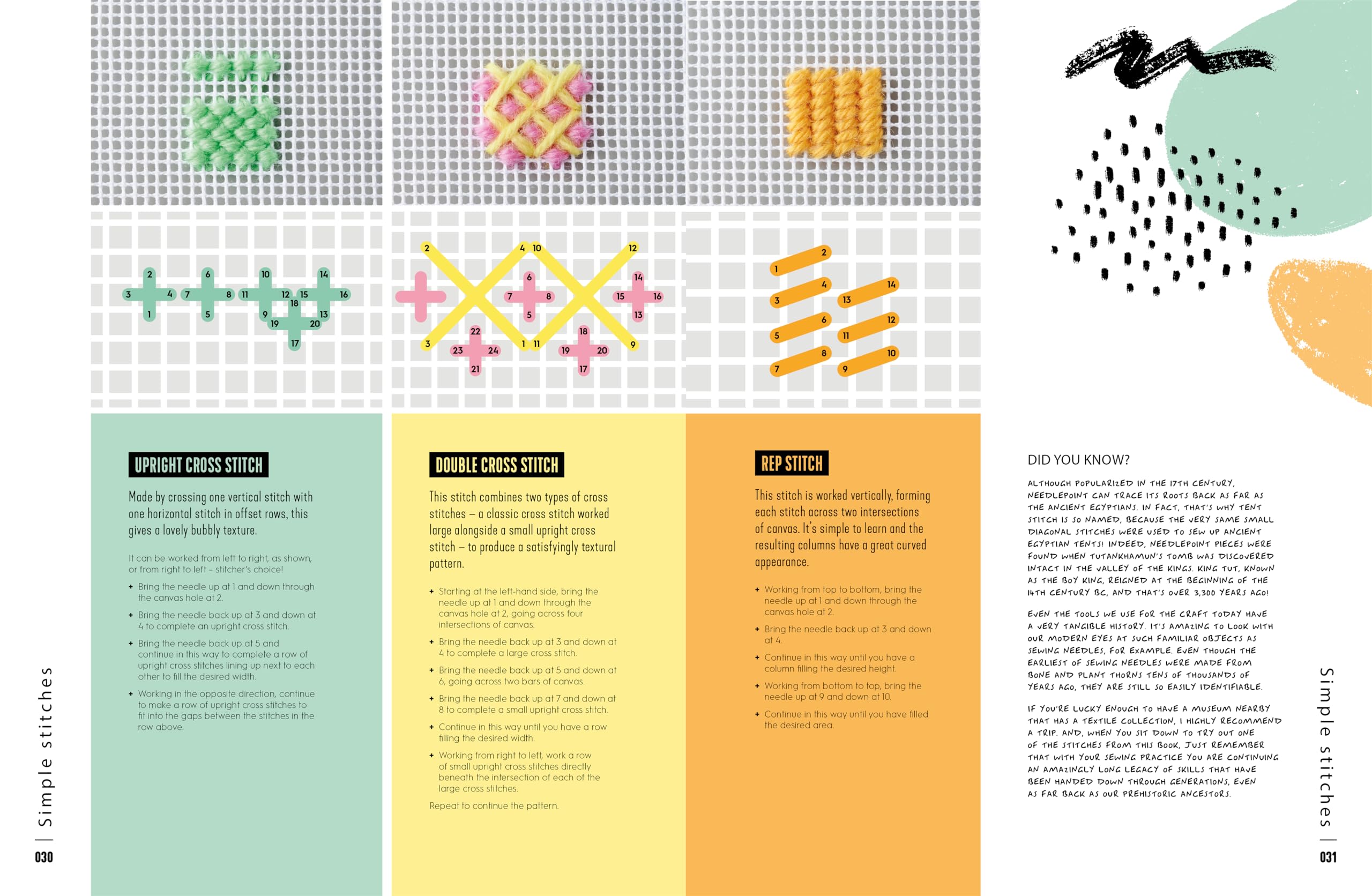 Foto 7 pulgar | Needlepoint: A Modern Stitch Directory: Más De 100 Puntadas Y Técnicas Creativas Para Bordar Tapices - Venta Intern