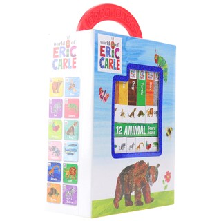 Foto 6 | Set De Libros World Of Eric Carle My First Library Animal Board - Venta Internacional.
