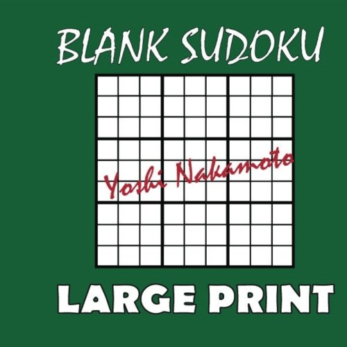 Foto 1 | Cuaderno De Sudoku En Blanco Con 100 Láminas Grandes De 9 X 9 - Venta Internacional.