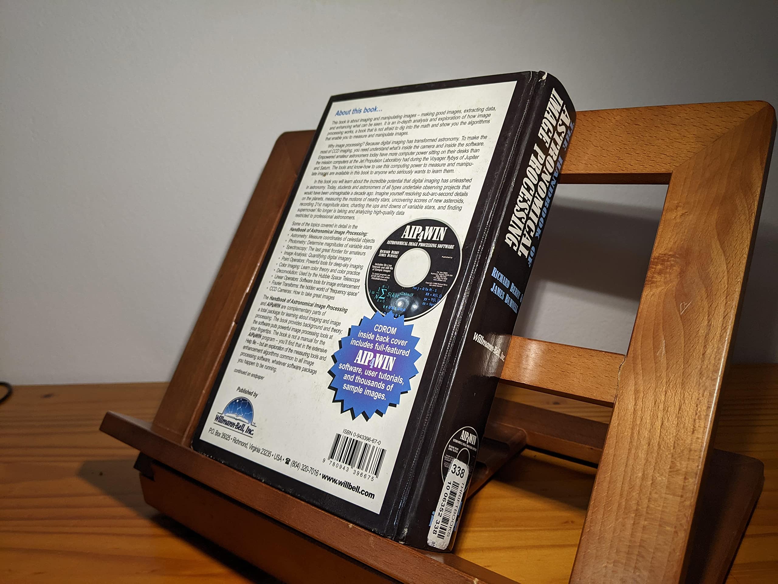 Foto 2 | Libro El Manual De Procesamiento De Imágenes Astronómicas Utilizado - Venta Internacional.