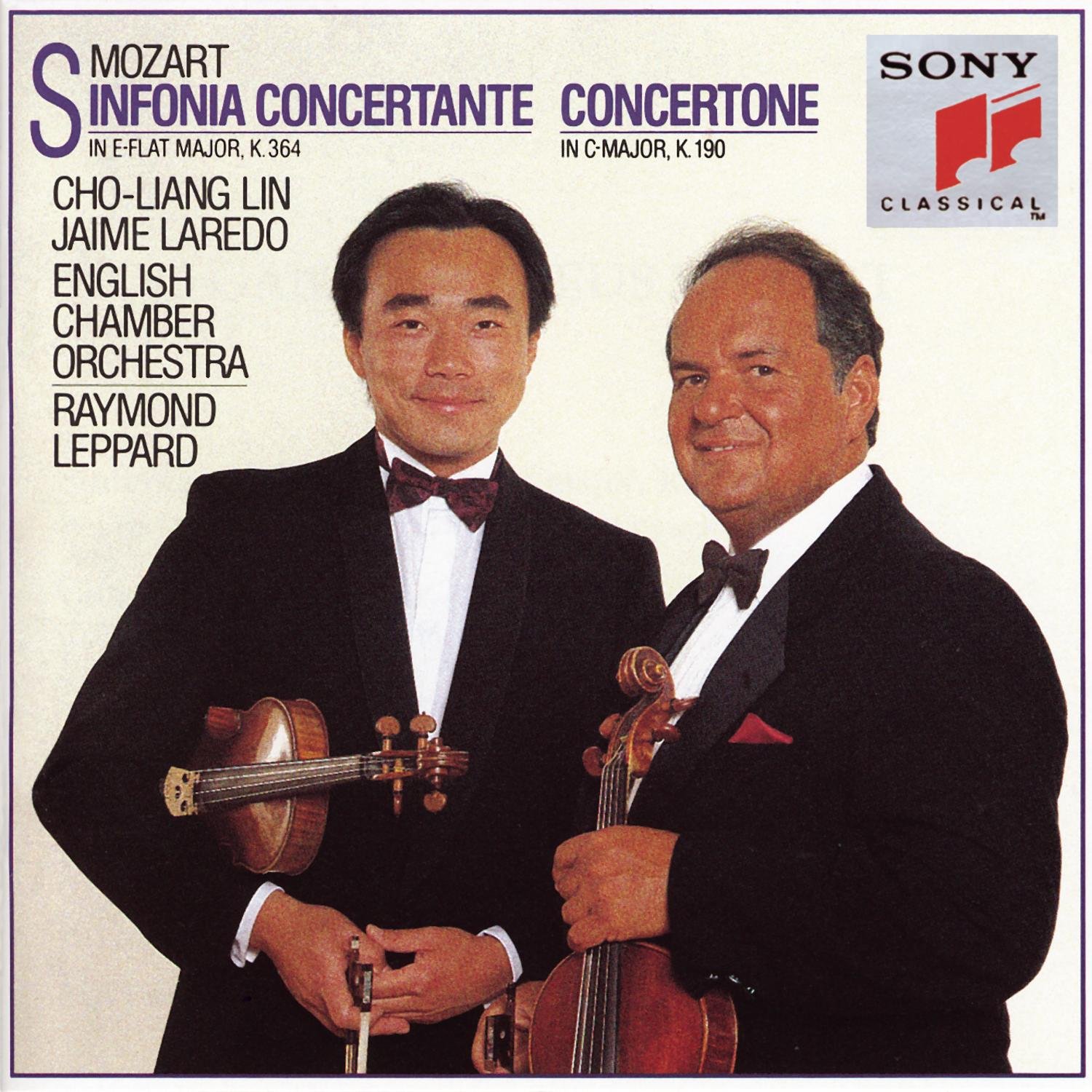 Foto 2 pulgar | Cd Sony Mozart: Sinfonía Concertante En Mi Bemol Mayor, K. 364 Y Concertone En Do Mayor, K. 190 - Venta Internacional.