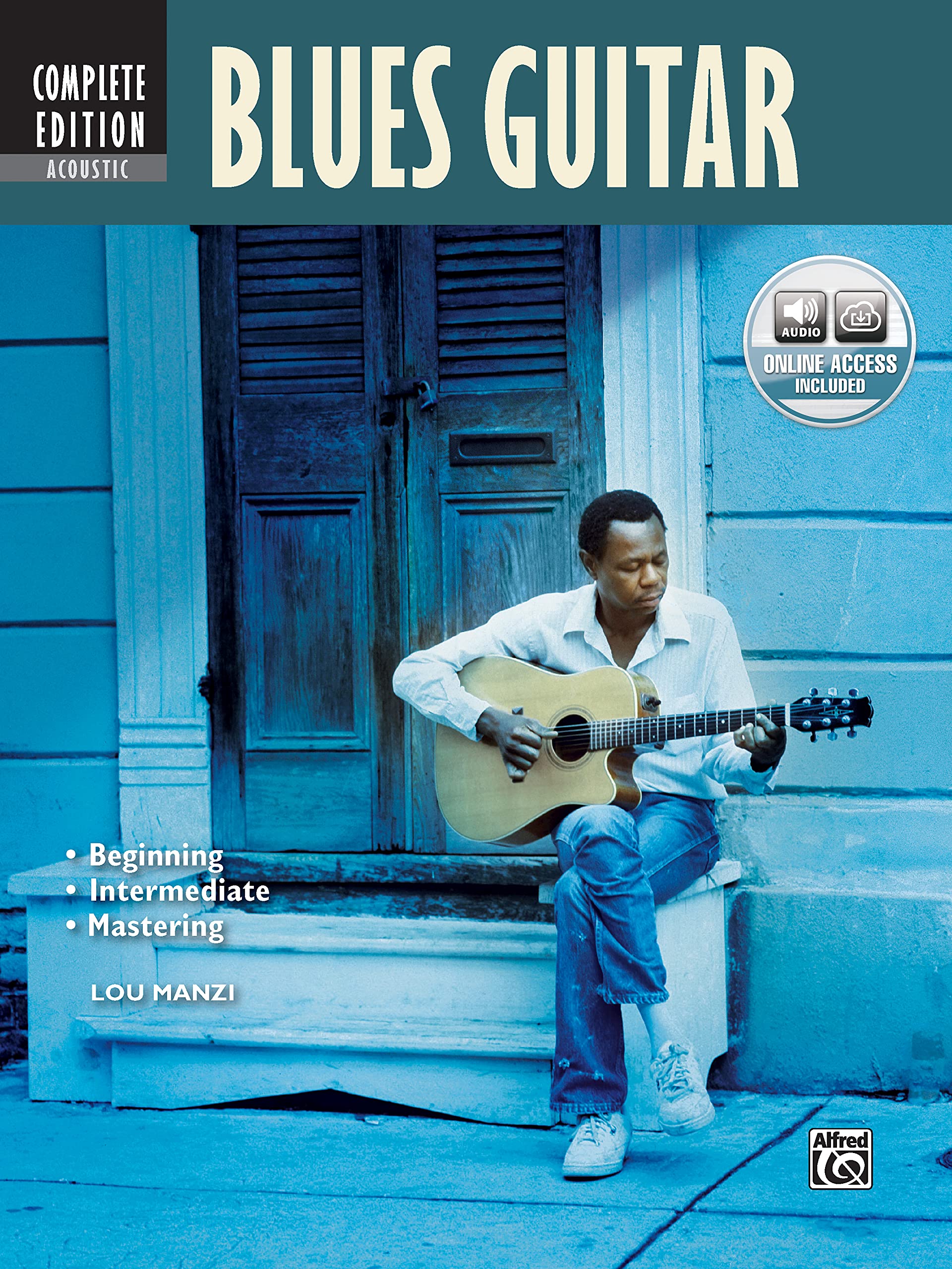 Foto 1 | Book Alfred Music Complete Acoustic Blues Guitar Method - Venta Internacional.