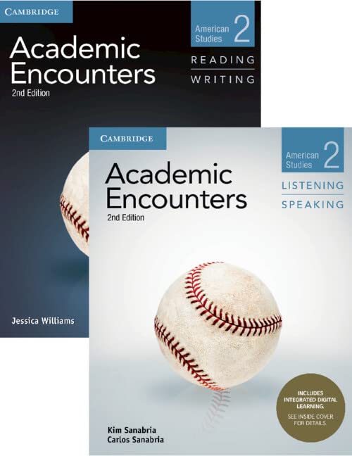 Foto 1 | Set De Libros Academic Encounters Level 2 (randw, Lands) Con Formato Digital - Venta Internacional.