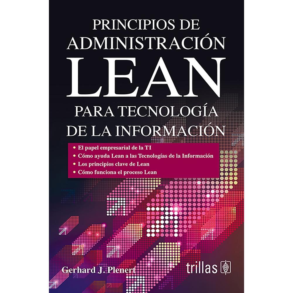 Foto 2 pulgar | Principios De Administración Lean Para Tecnología De La Información