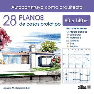 Foto 1 | 28 Planos De Casas Prototipo 80 A 140m2