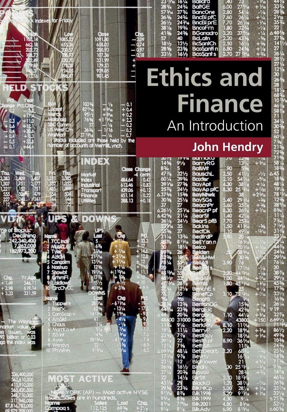 Libro Ética Y Finanzas De La Prensa De La Universidad De Cambridge - Venta Internacional. $946