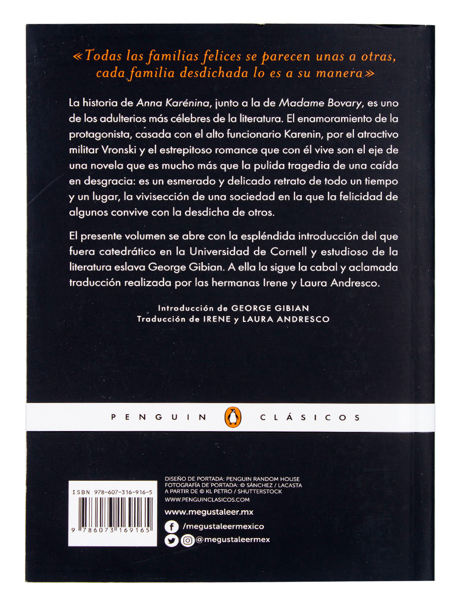 Foto 3 pulgar | Libro ''anna Karénina: Un Clásico Imprescindible De Tolstói'' Editorial Debolsillo