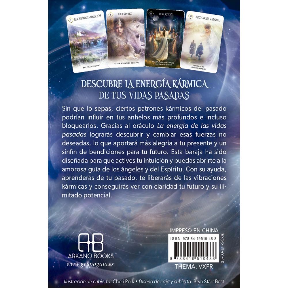 Foto 3 pulgar | La Energía De Las Vidas Pasadas. Oráculo (libro Y Cartas)