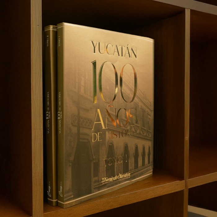 Foto 5 pulgar | Yucatán: 100 Años De Historia Edición De Lujo 2 Tomos + Caja Conmemorativa