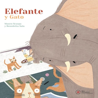 Foto 1 | Elefante Y Gato