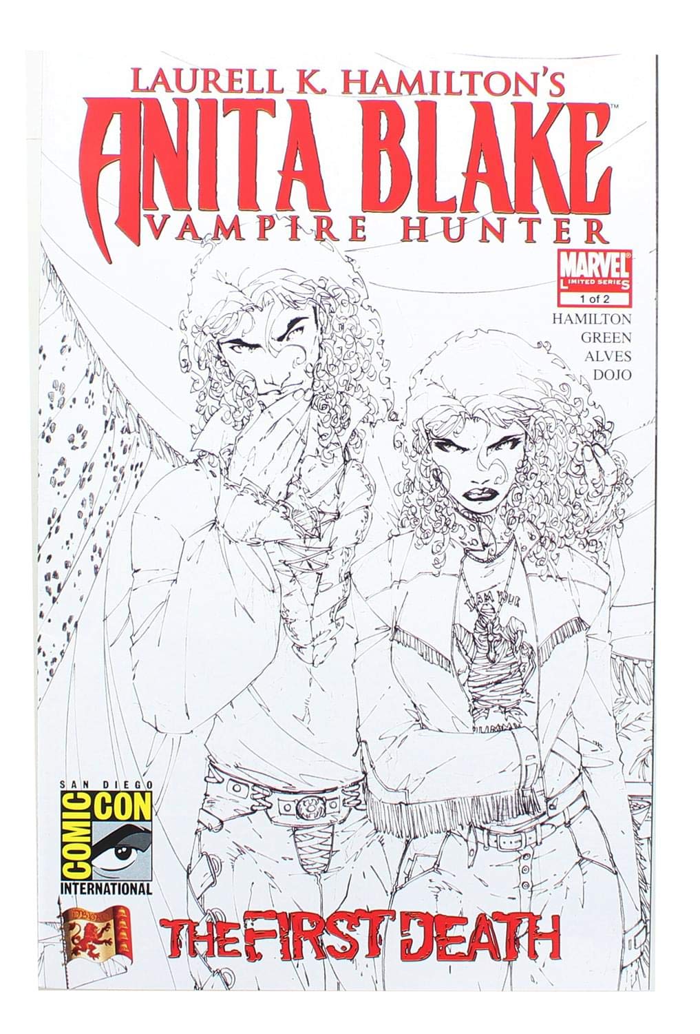Anita Blake De Comic Dc Direct  Cazadora De Vampiros: Primera Muerte #1 - Venta Internacional.