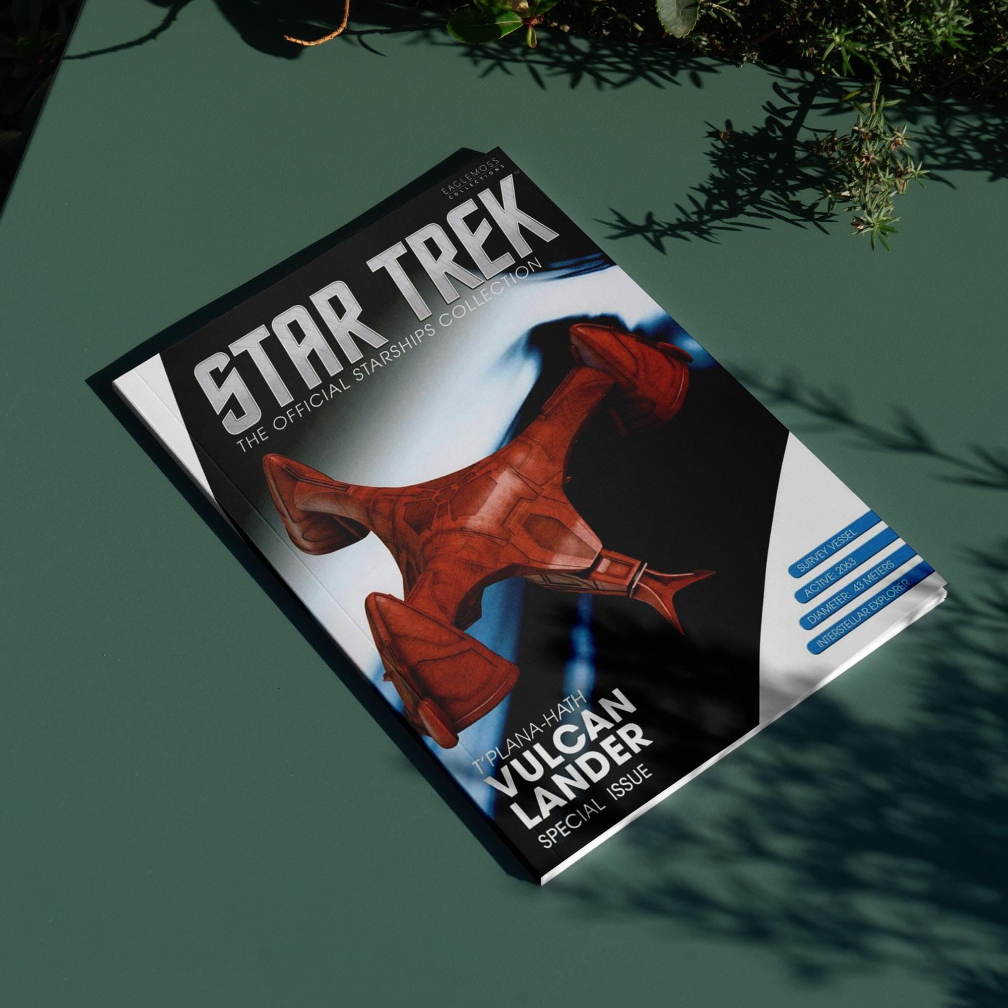 Foto 2 | Revista Star Trek Starships Vulcan Lander Eaglemoss - Venta Internacional.