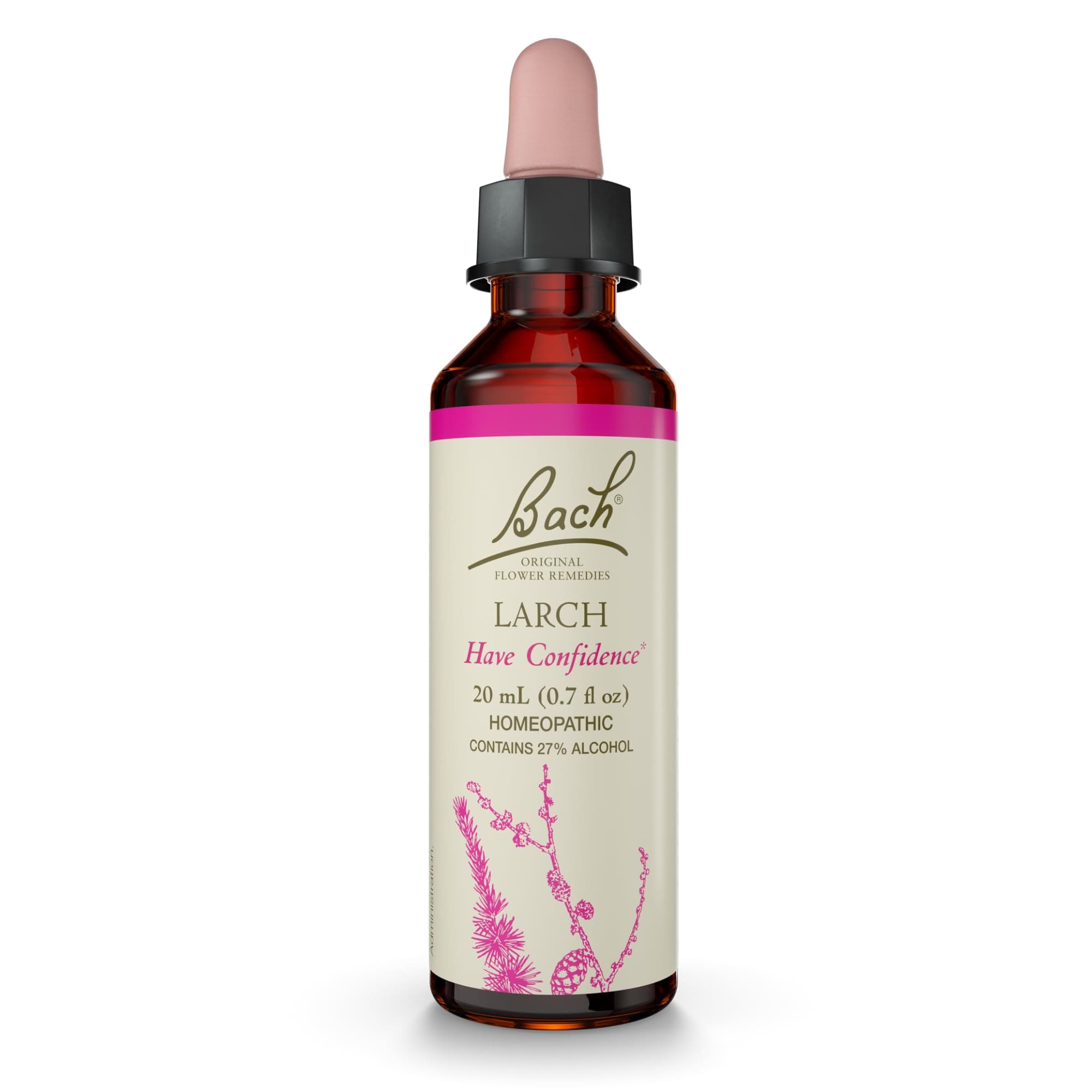 Flower Essence Bach Original Larch  20 Ml  Vegano  Sin Gluten Y Sin Azúcar - Venta Internacional. $679