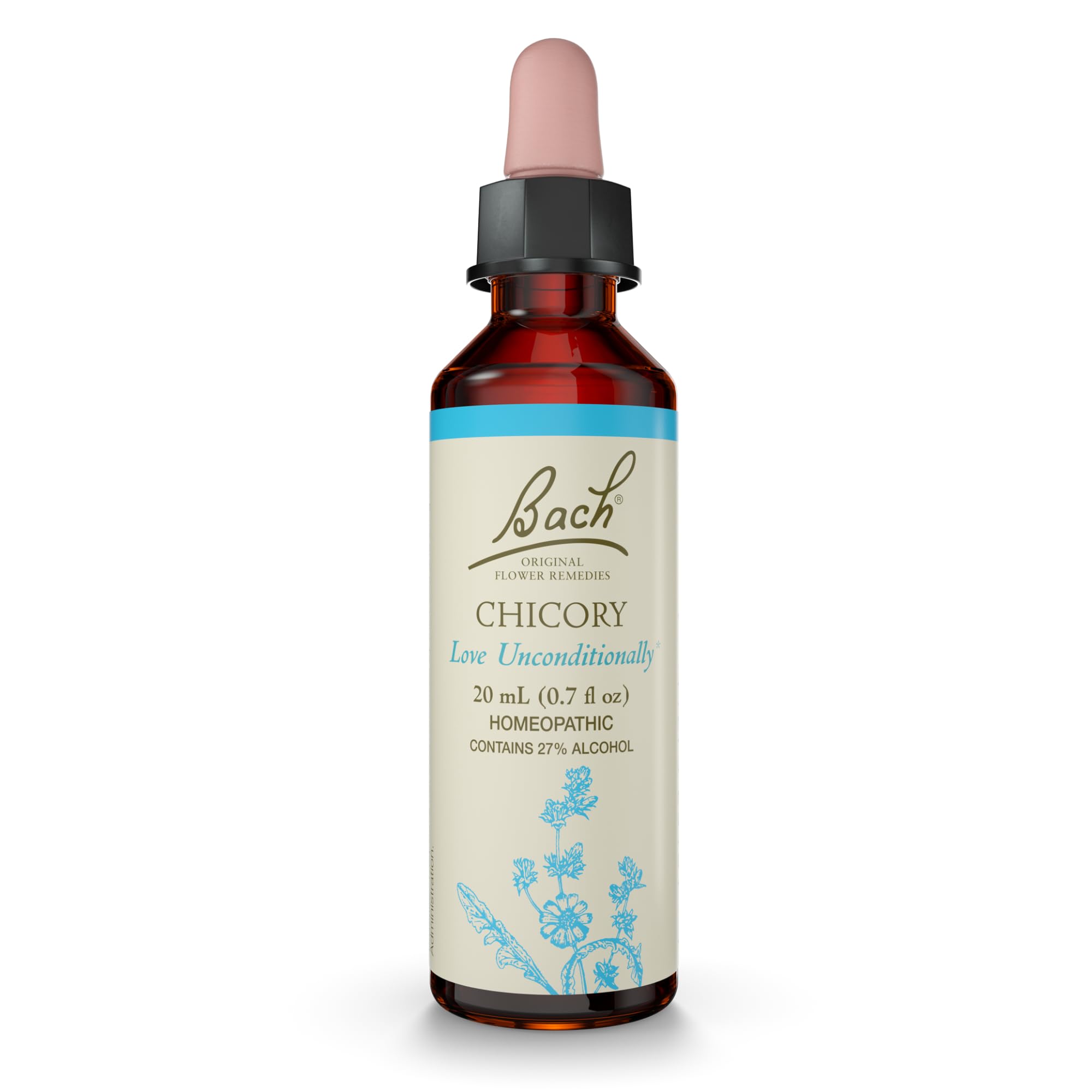 Foto 2 pulgar | Esencia Floral De Achicoria Original De Bach  20 Ml  Vegana  Sin Gluten - Venta Internacional.