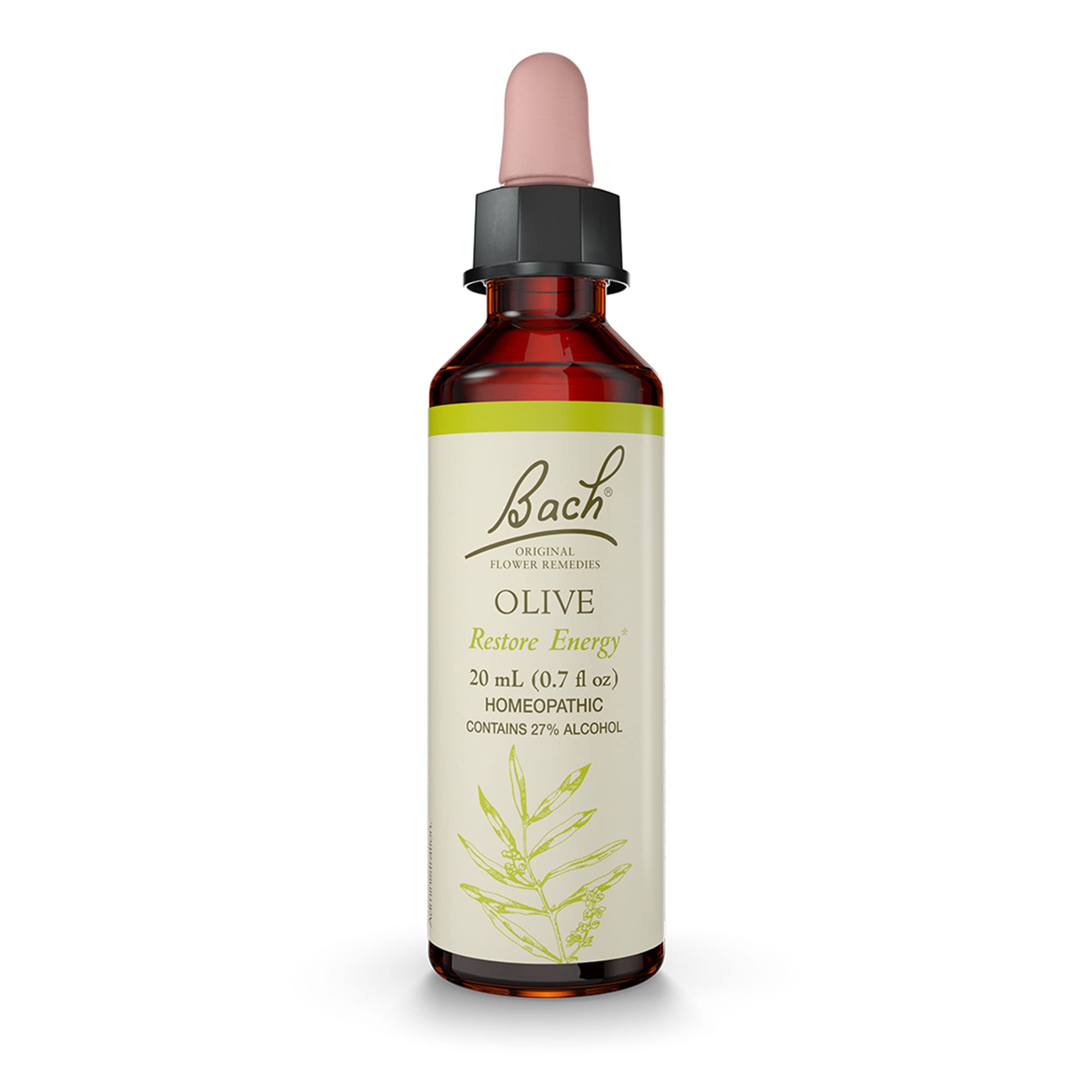 Foto 2 pulgar | Flower Essence Bach Original Olive  20 Ml  Vegano  Sin Gluten Y Sin Azúcar - Venta Internacional.