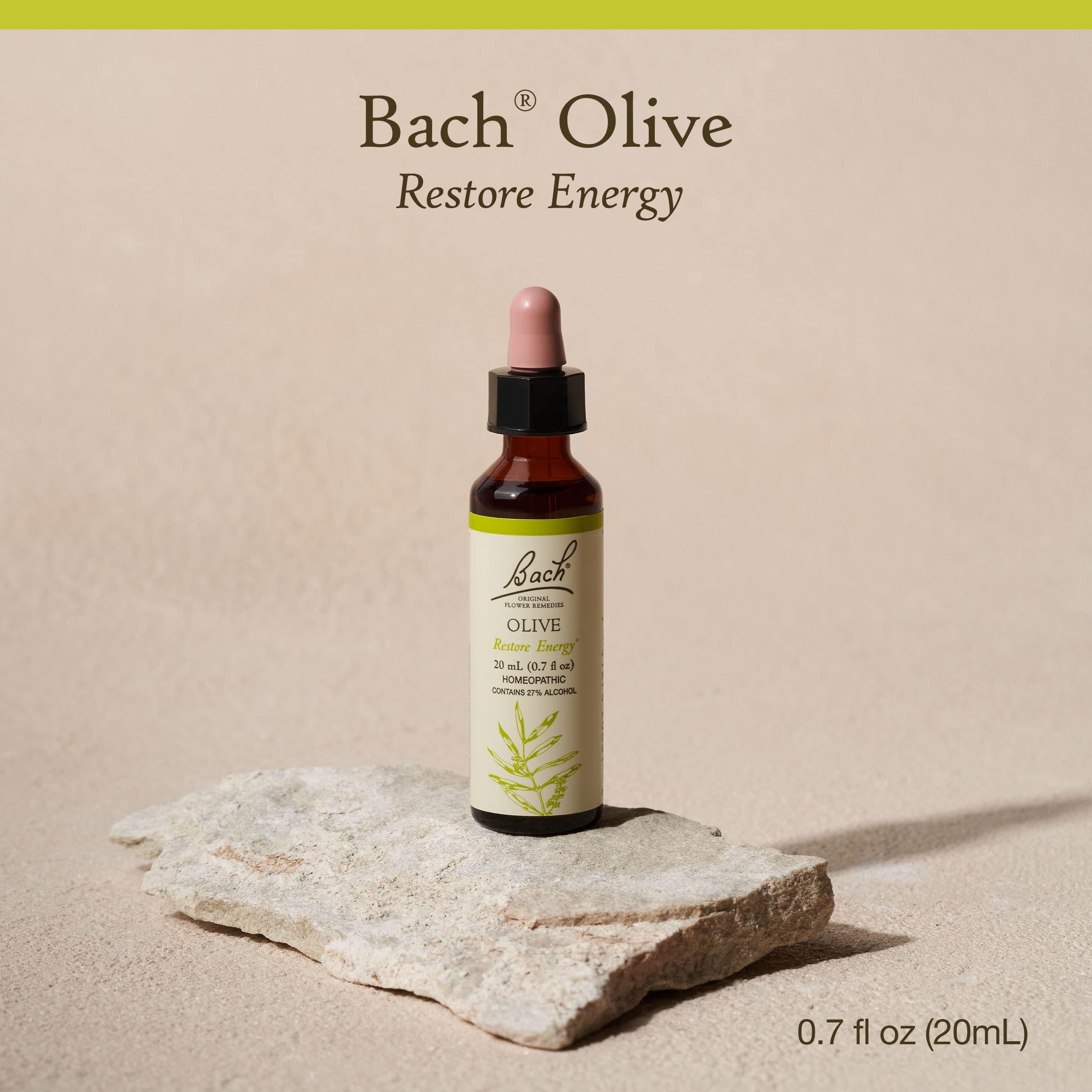 Foto 3 pulgar | Flower Essence Bach Original Olive  20 Ml  Vegano  Sin Gluten Y Sin Azúcar - Venta Internacional.