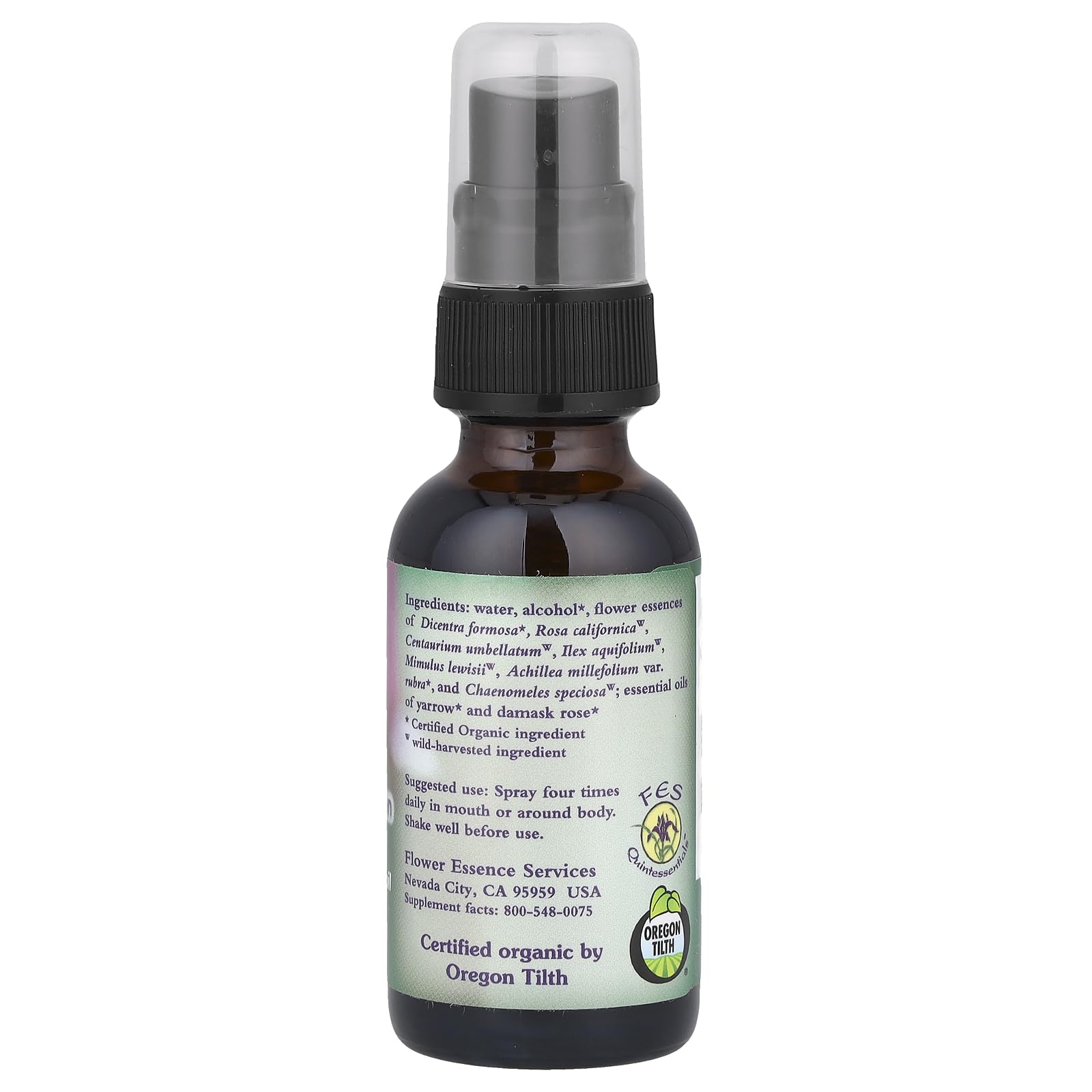 Foto 3 pulgar | Esencia Floral Y Aceite Esencial Del Sagrado Corazón De Flower Essence Services  30 Ml - Venta Internacional.