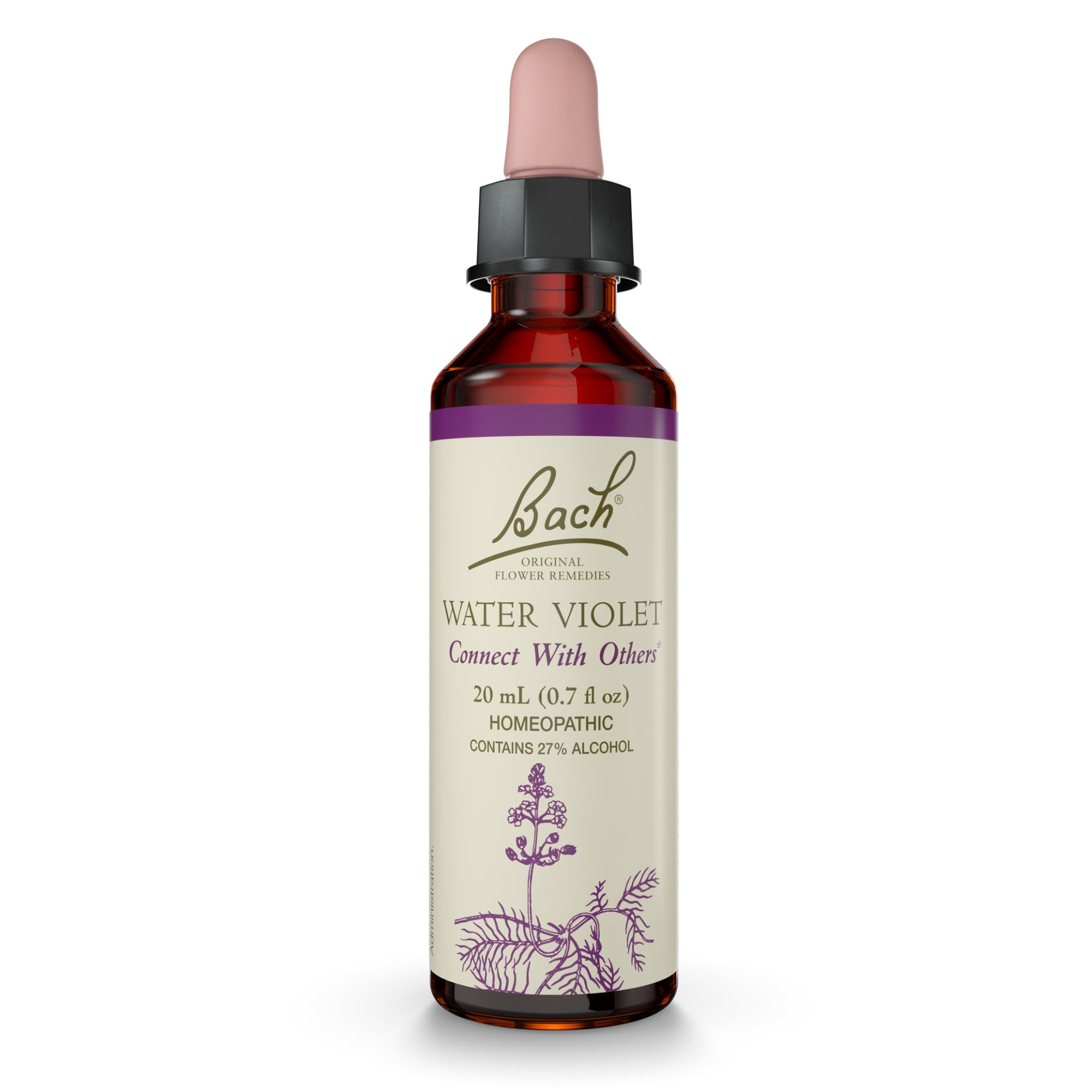 Foto 2 pulgar | Esencia Floral Bach Original  Agua Violeta  20 Ml  Vegana - Venta Internacional.