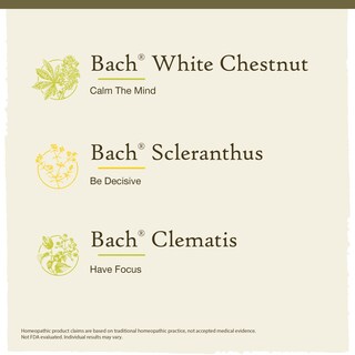 Foto 3 | Kit Bach Clarity Of Mind De Flower Remedies 3 Goteros De 20 Ml - Venta Internacional.