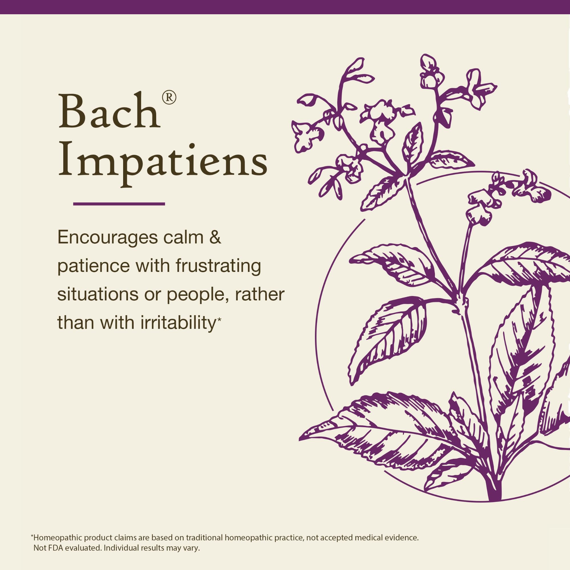 Foto 3 | Esencia Floral Bach Original Impatiens  10 Ml  Vegana  Sin Gluten - Venta Internacional.