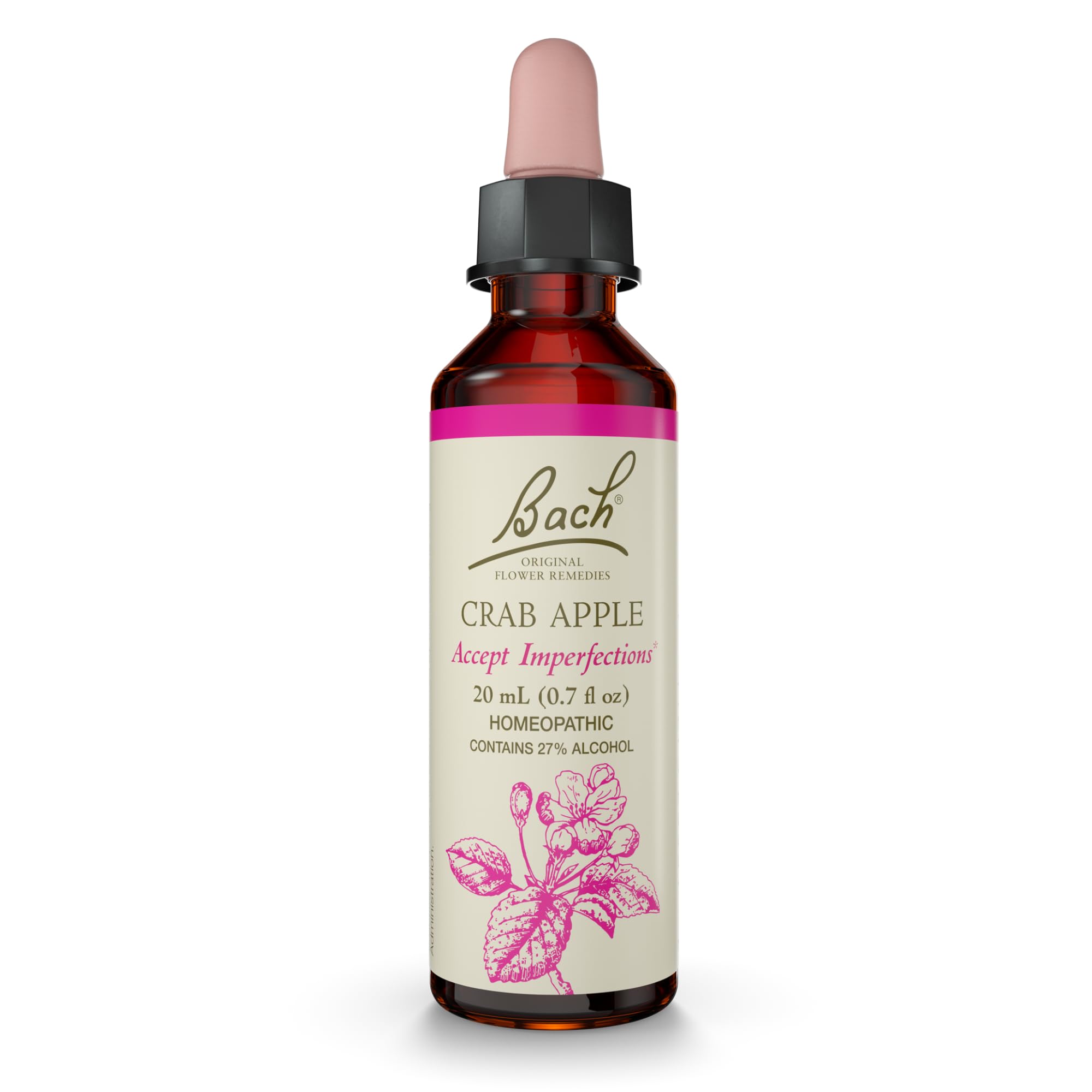 Foto 2 pulgar | Remedios Florales Originales De Flower Essence Bach  Manzana  Cangrejo  20 Ml - Venta Internacional.