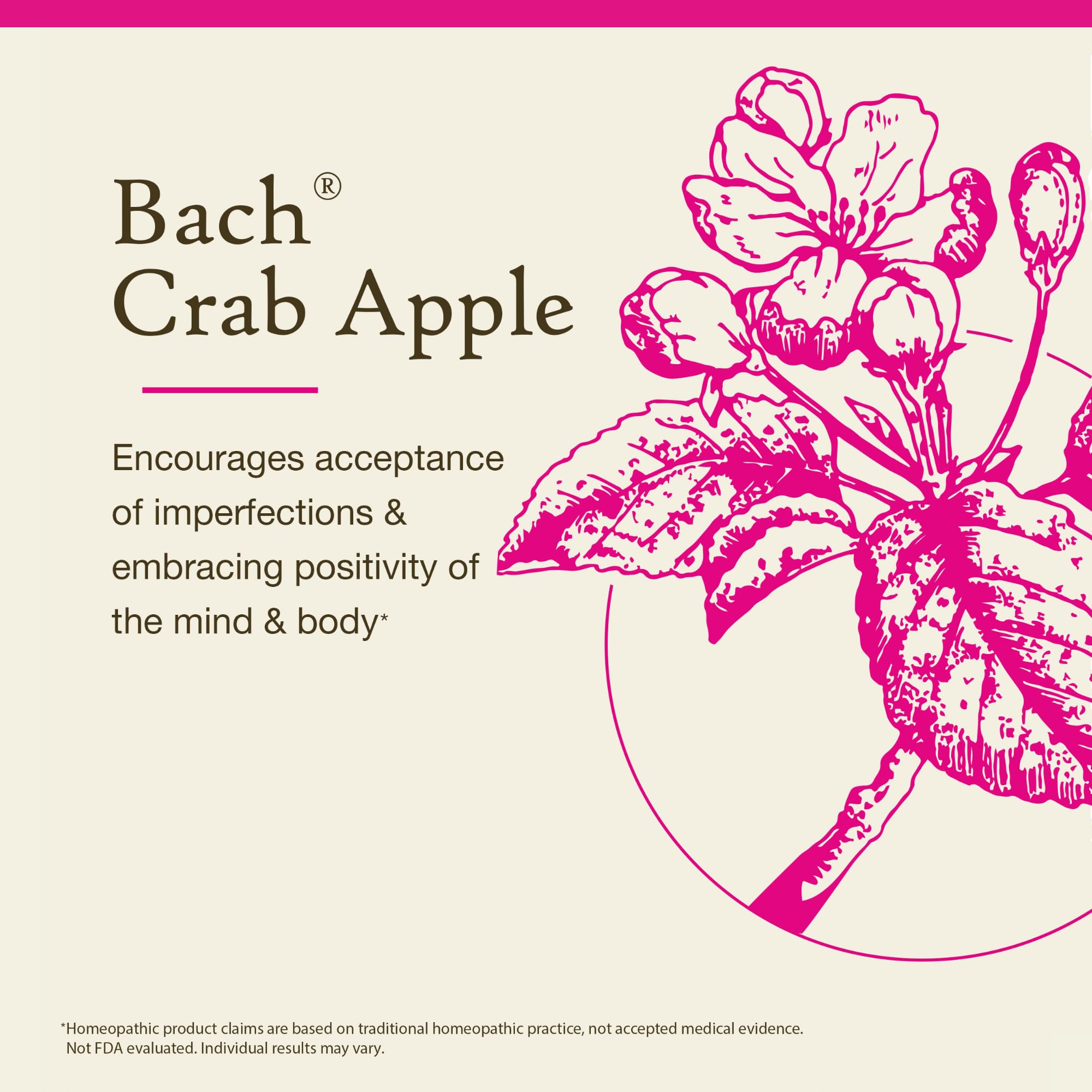 Foto 3 | Remedios Florales Originales De Flower Essence Bach  Manzana  Cangrejo  20 Ml - Venta Internacional.
