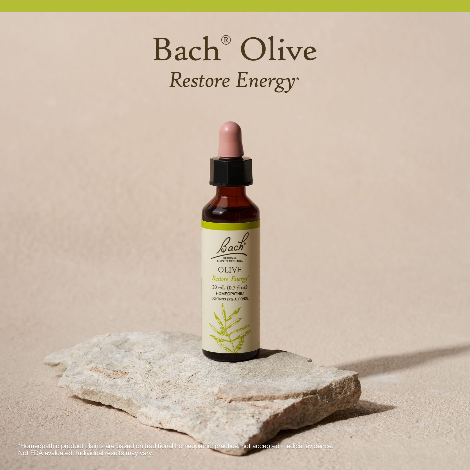 Foto 6 pulgar | Flower Essence Bach Original Olive  20 Ml  Vegano  Sin Gluten Y Sin Azúcar - Venta Internacional.