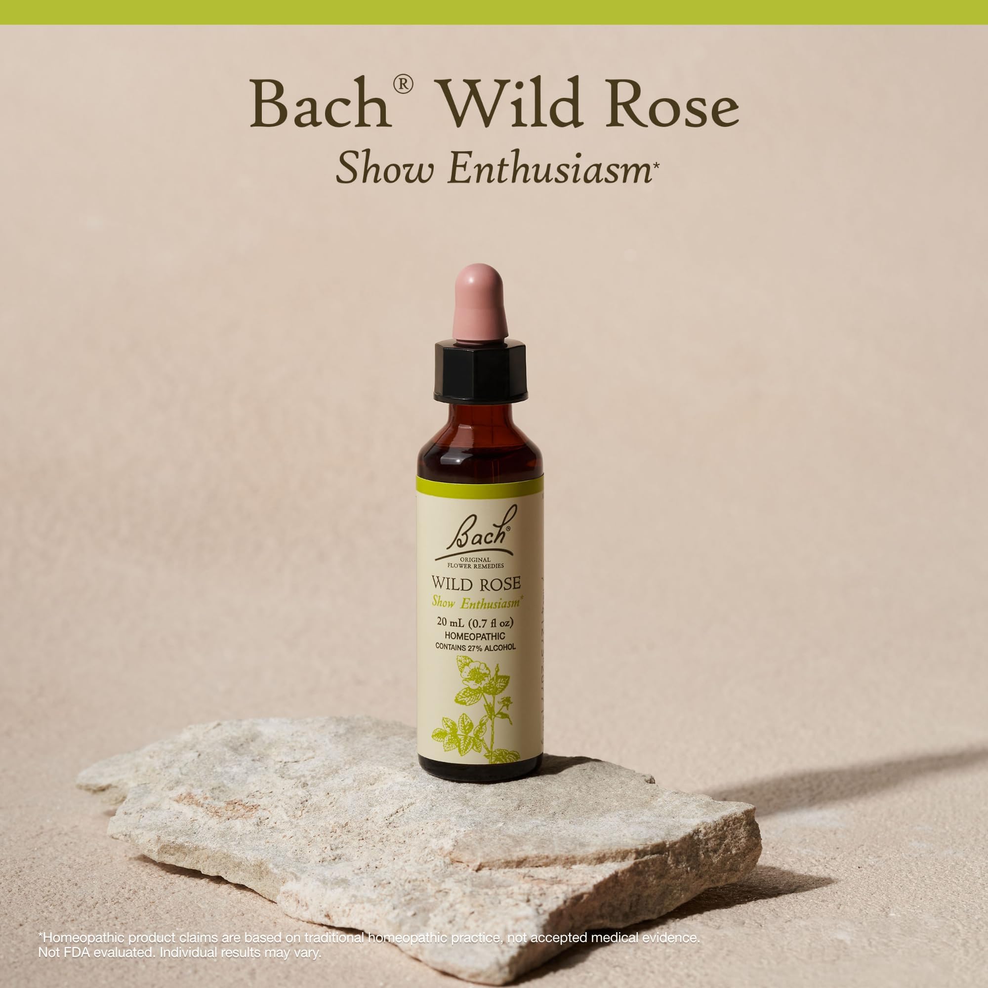 Foto 6 pulgar | Esencia Floral Bach Original Wild Rose  20 Ml  Vegana  Sin Gluten - Venta Internacional.