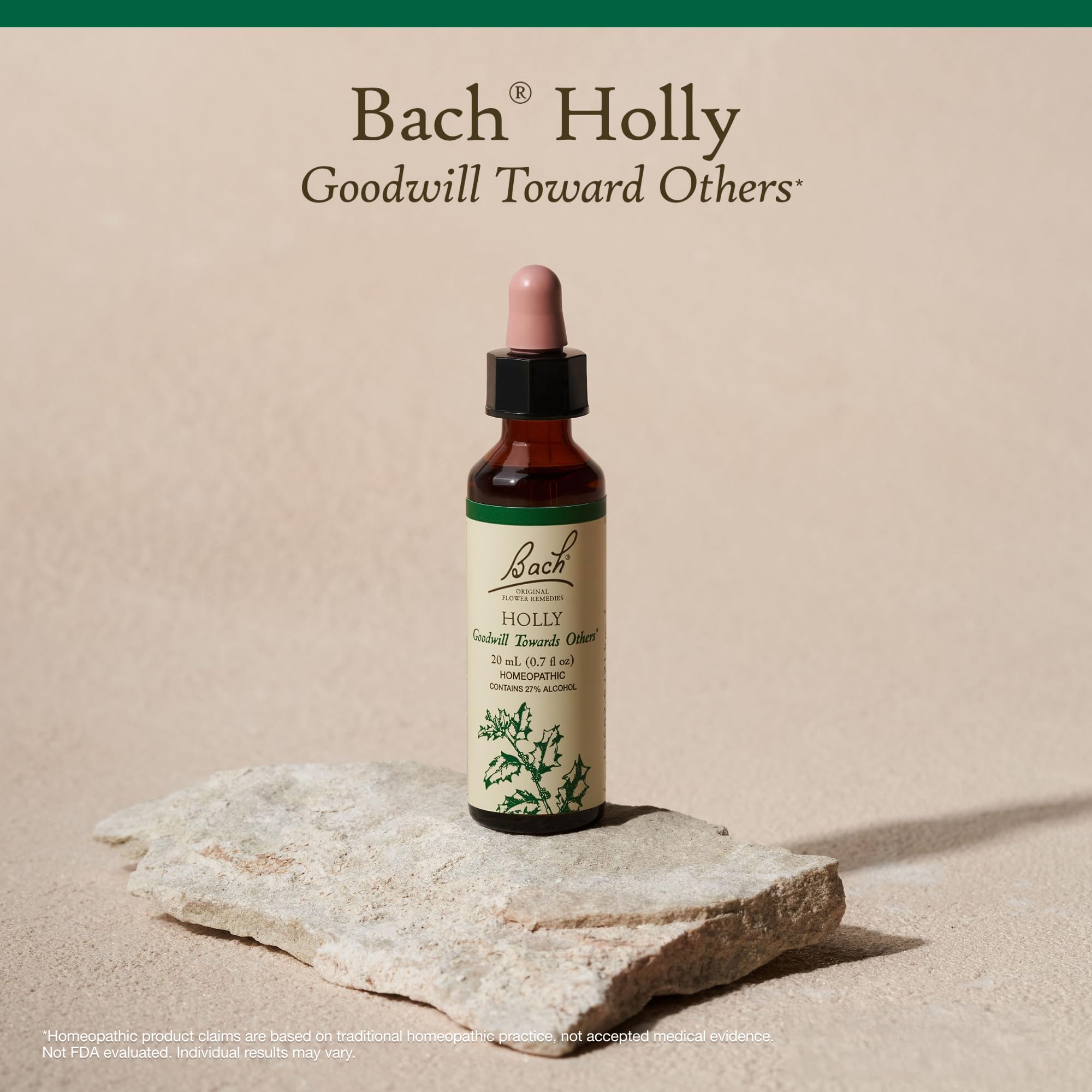 Foto 6 pulgar | Flower Essence Bach Original Holly  20 Ml  Vegano  Sin Gluten Y Sin Azúcar - Venta Internacional.