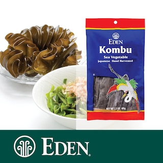 Foto 4 | Vegetales Marinos Eden Kombu Wild Japoneses Cosechados A Mano 60 G - Venta Internacional.