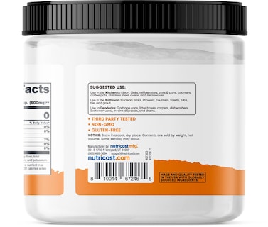 Foto 4 | Bicarbonato De Sodio Nutricost Pantry 454 G Para Hornear Limpiar Y Más - Venta Internacional.