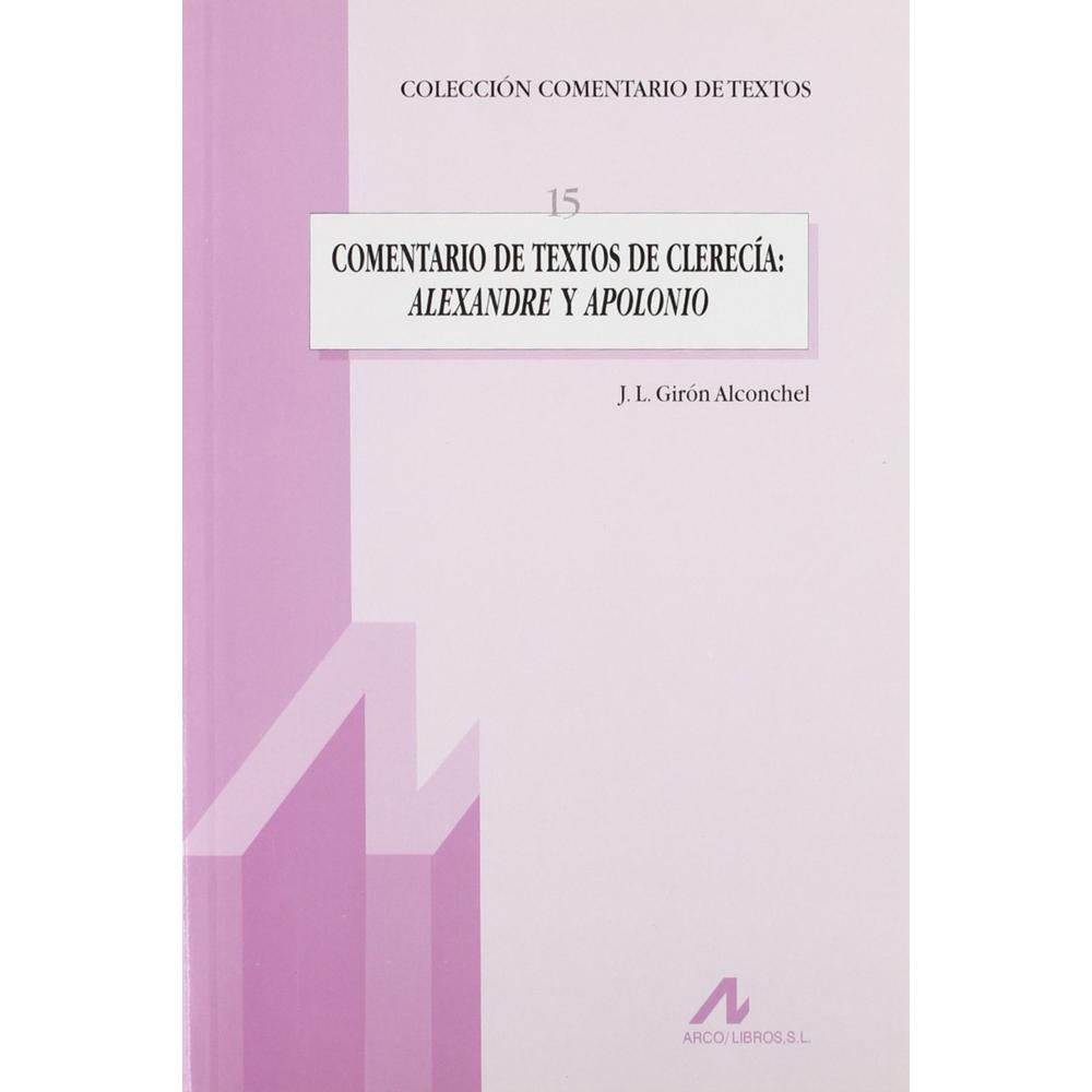 Foto 1 | Comentario Filológico De Textos De Clerecía