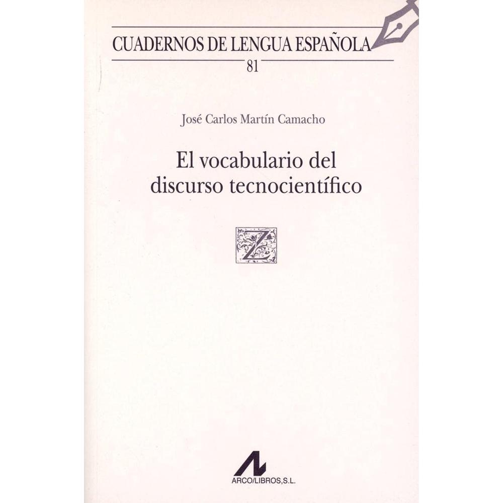 Foto 2 pulgar | El Vocabulario Del Discurso Tecnocientífico (z Cuadrado)