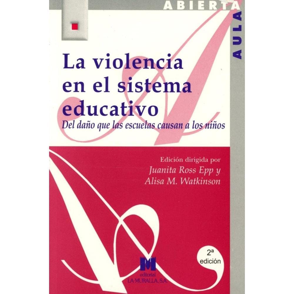 La Violencia En El Sistema Educativo $639