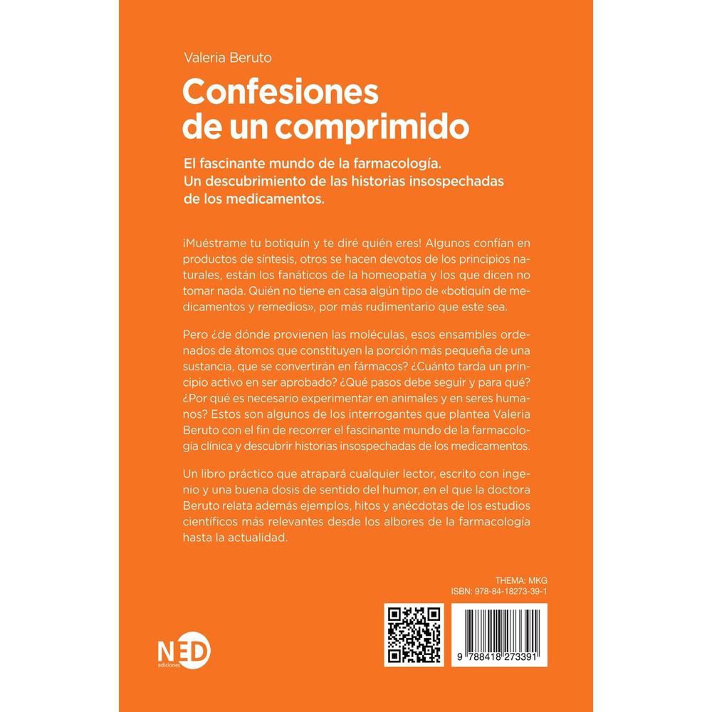Foto 3 pulgar | Confesiones De Un Comprimido. La Vida Secreta De Los Fármacos